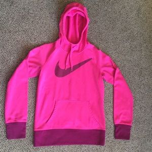 Pink Nike Therma-Fit Hoodie